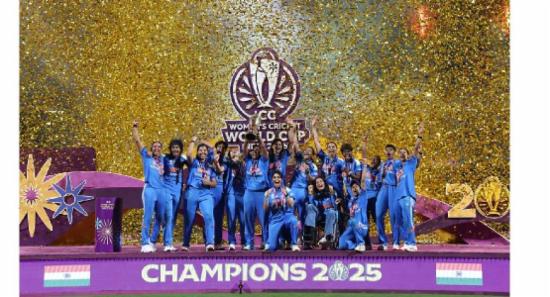 ඉන්දියාව ⁣කාන්තාඑක්දින ක්‍රිකට් ලෝකකුසලානය දිනාගනී